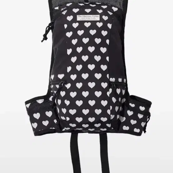 [THE MUSEUM VISITOR]MESHハート DOT BACK PACK MFSHOP] #THEMUSEUMVISITOR - HEART STAR CRACK BOSTON BAG