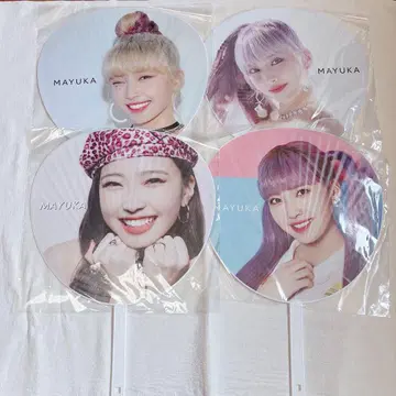 NiziU 마유카 부채 세트