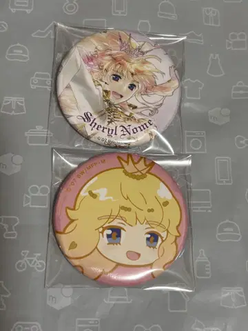 마크로스F 쉐릴 캔뱃지