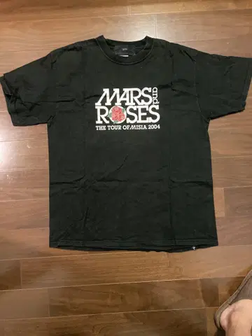 MARS ROSES 티셔츠 2004년 투어 L 사이즈 블랙