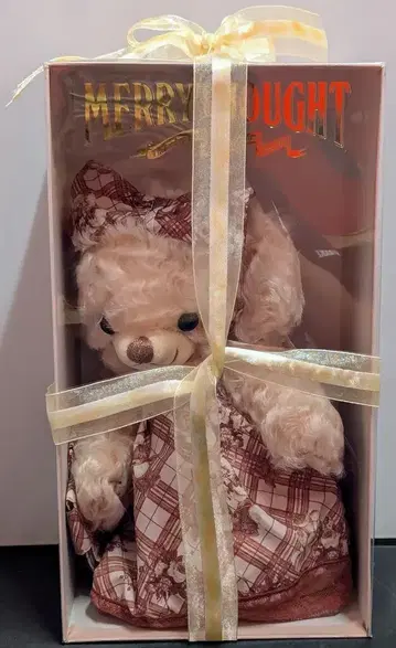 MERRY THOUGHT 핑크하우스 콜라보 테디베어