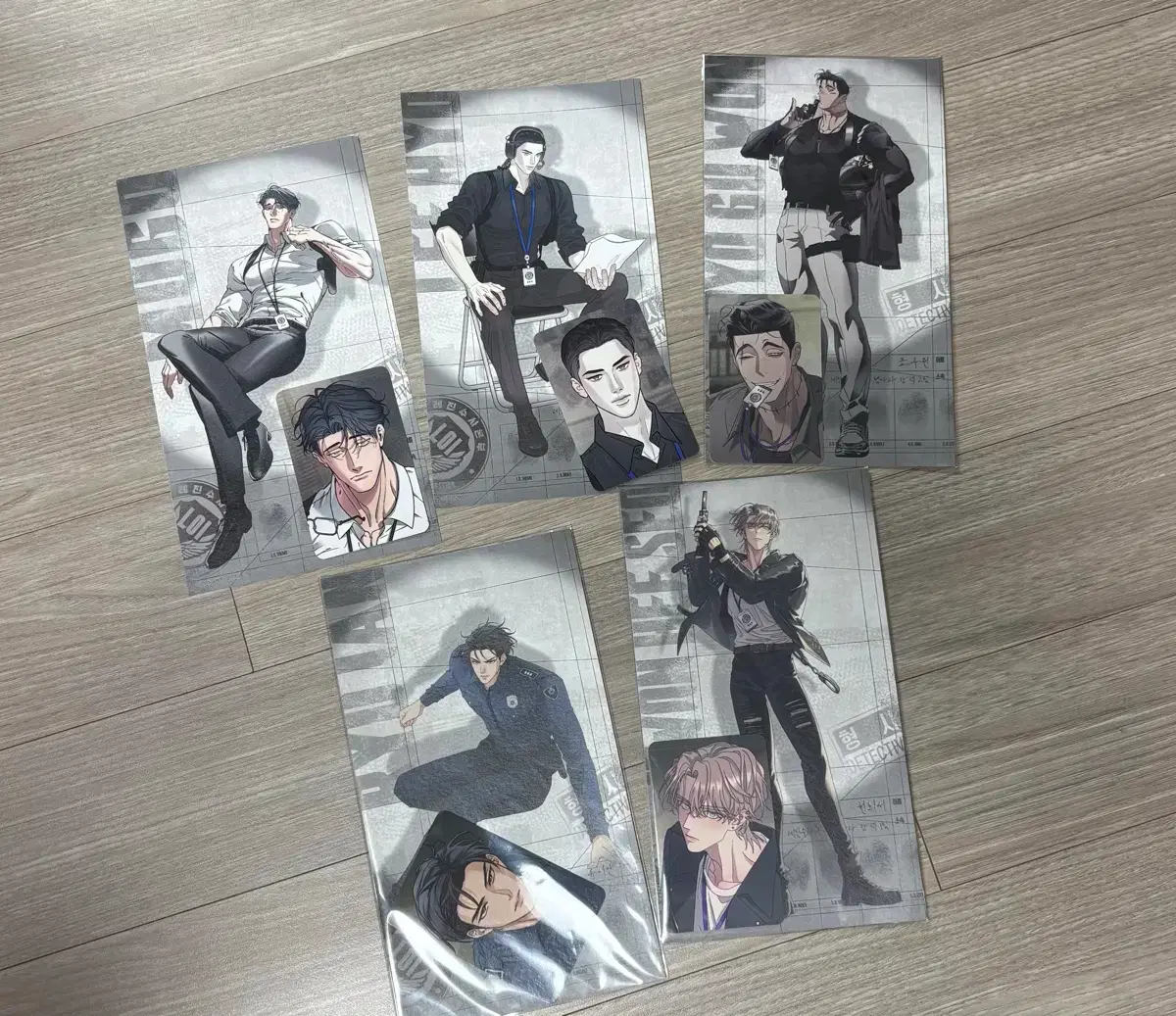 Resin poca + illustration set