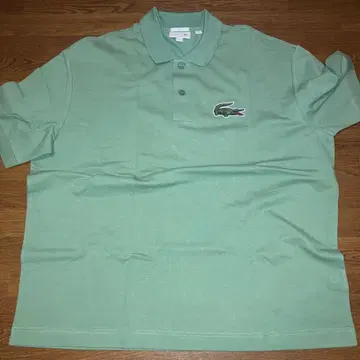 LACOSTE 민트 그린 피케 셔츠 미사용