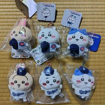 치이카와 (먼작귀) x MLB 마스코트 다저스 카브스