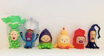 코비토즈칸 앉은 모습 마스코트 4 노멀 컴플리트 6종