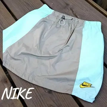 [ 새상품급 ] NIKE 여성용 스커트 베이지/스카이블루
