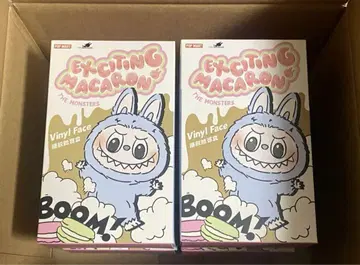 POPMART LABUBU 마카롱 봉제 인형 2개 세트 (랜덤)