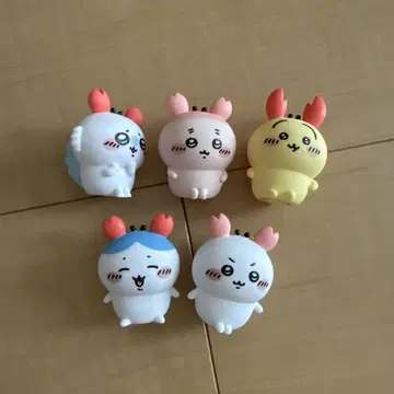 치이카와 (먼작귀) 소프트 비닐 피규어3 5종 세트