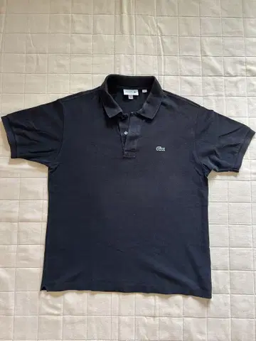 LACOSTE 라코스테 피케 셔츠 L1212 사이즈 4 (L) 블랙