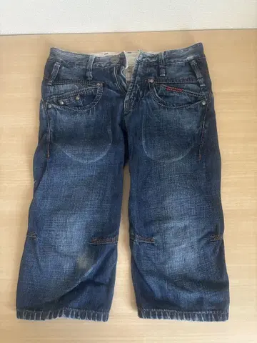 구제 레어 마리떼 프랑소와 저버 하프 팬츠 사이즈 S