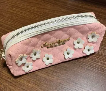 꽃 장식 펜 케이스