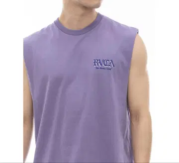 RVCA 퍼플 탱크탑 S