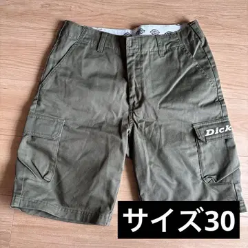 Dickies 카고 숏팬츠 올리브 그린