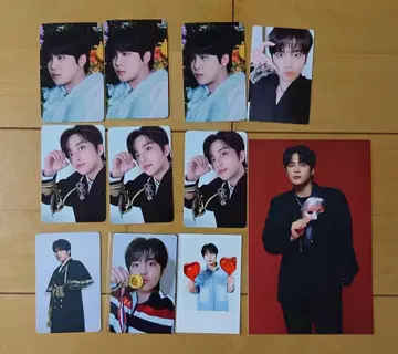 ATTEZ 종호 트레이딩 카드 굿즈 모음