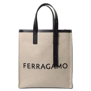 새상품 FERRAGAMO 페라가모 토트백 ITEMS 캔버스