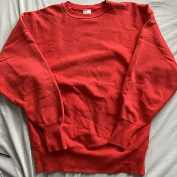 90년대 Champion Reverse Weave L 레드 빨간색