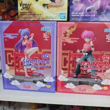 SEGA 샴푸&란마 피규어