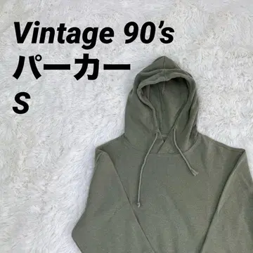 올리브 그린 후드티 original use S