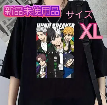 WIND BREAKER T셔츠 블랙 XL