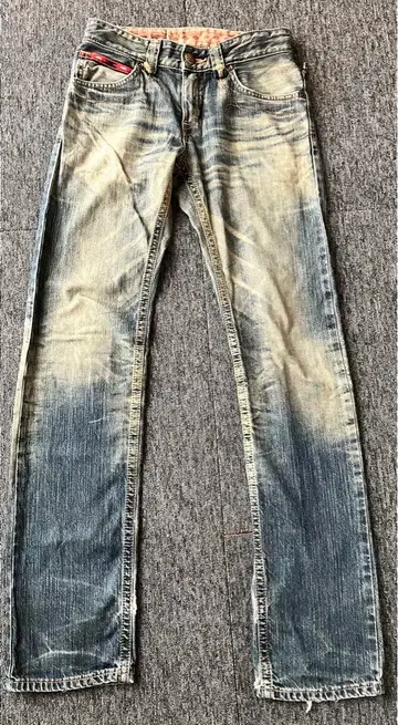 [ EDWIN ] 423XVS 테이퍼드 웨스턴 청바지 남성용 26