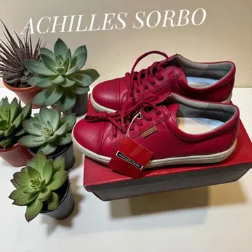 ACHILLES SORBO 레드 스니커즈 24cm