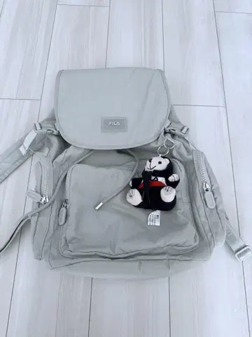 FILA 휠라 백팩, 귀여운 전속 곰돌이 참 포함