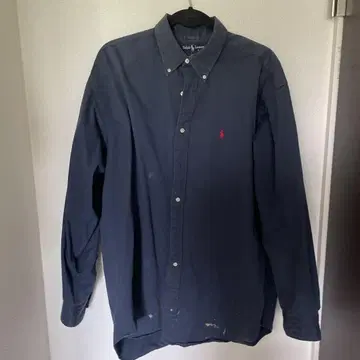 Ralph Lauren 네이비 버튼다운 셔츠
