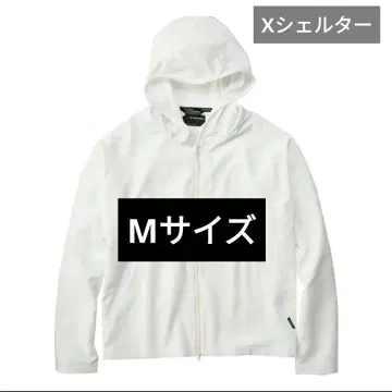 X 쉘터 쿨링 후디 화이트 M 열사병 대책 워크맨