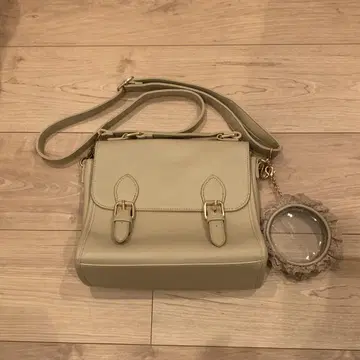 WEGO 사첼 숄더 이타백 베이지