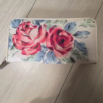Cath Kidston 벌스데이 로즈 장지갑