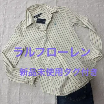 랄프 로렌 RALPH LAUREN 슬림핏 스트라이프 포니