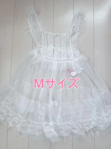 호시나 사쿠라 시마무라 튤 에이프런 M 사이즈