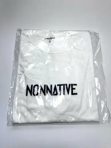 새상품 커버코드 nonnative 티셔츠 transit 서체