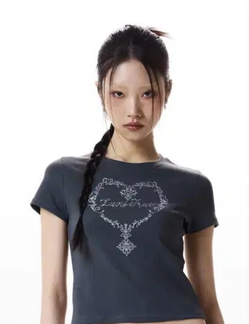 luv is true IM HEART ARTNOUVEAU TEE