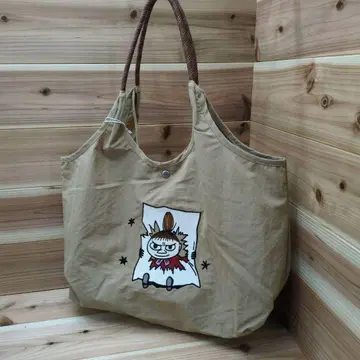 새상품 여성용 리틀 미이 발수 나일론 토트백 무민 미이