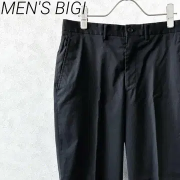 MEN'S BIGI 슬랙스 센터 프레스 포켓 부착 심플 수트