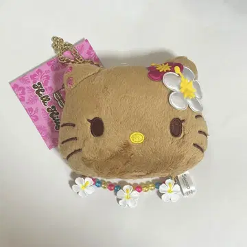 여름 바캉스 거울 마스코트 참 산리오 햇볕에 탄 키티