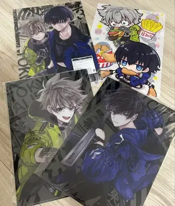 도쿄 에이리언즈 클리어 파일 군지 아키라 아마츠바시 쇼 4매 세트