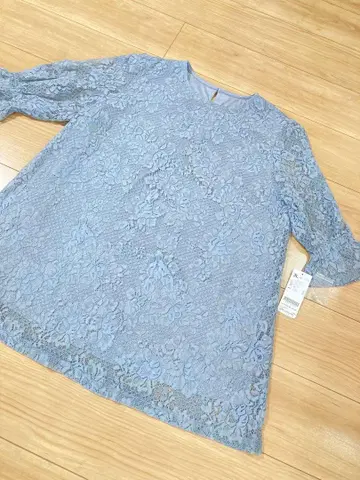 새상품 벨루나 전체 레이스 튜닉 색스 여성용 3L