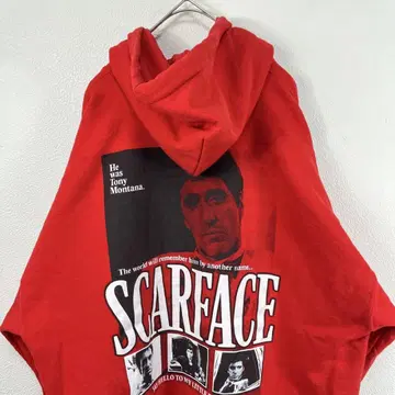 USA 구제 의류 스카 페이스 scarface 후드티