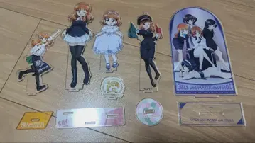 걸즈 앤 판처 타케베 사오리 아크릴 스탠드 세트