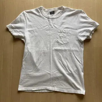 FLAT HEAD 화이트 티셔츠 M 사이즈