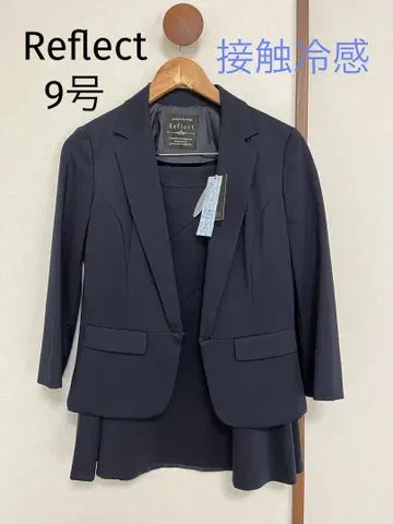 [미사용] 리플렉트 네이비 자켓 스커트 접촉 냉감 9호