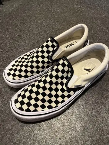VANS 체커 슬립온 28cm