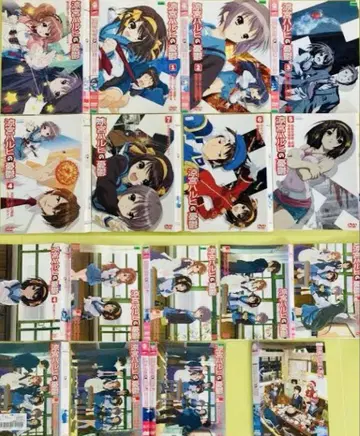 스즈미야 하루히의 우울 시리즈 DVD 전권 완결 세트