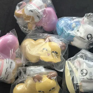 방가방가 햄토리 스윙 마스코트 리본 쨩 코우시 군 머플러 쨩