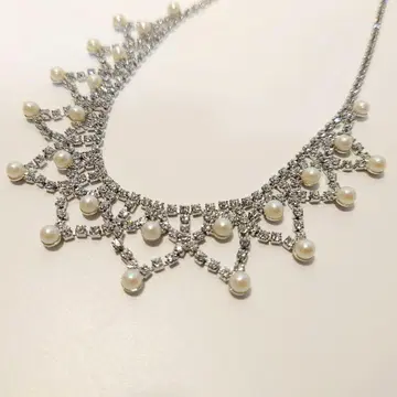 AIMER (에메) 비쥬 x 펄 목걸이