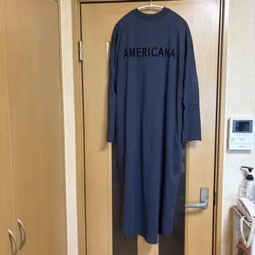 AMERICANA 그레이 롱 원피스