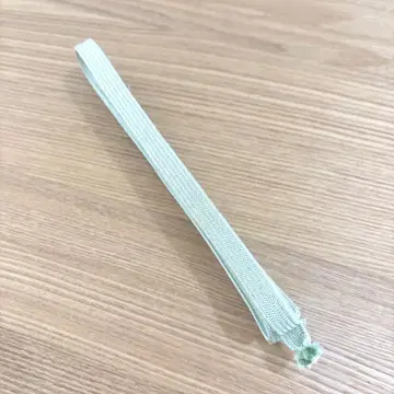 [새상품급] 순수 실크 허리띠 끈 그린 라메 믹스