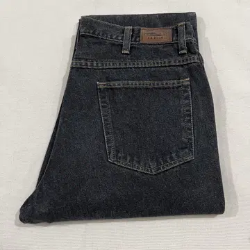 선염 블랙 00s L.L.bean 엘엘빈 데님 팬츠